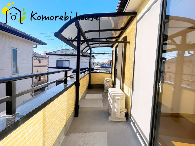 北足立郡伊奈町栄3丁目　中古一戸建てのバルコニー|落ち着いた時間を過ごせるバルコニーです