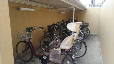 【その他共用部分】 | 津雲台パークマンション | 駐輪場