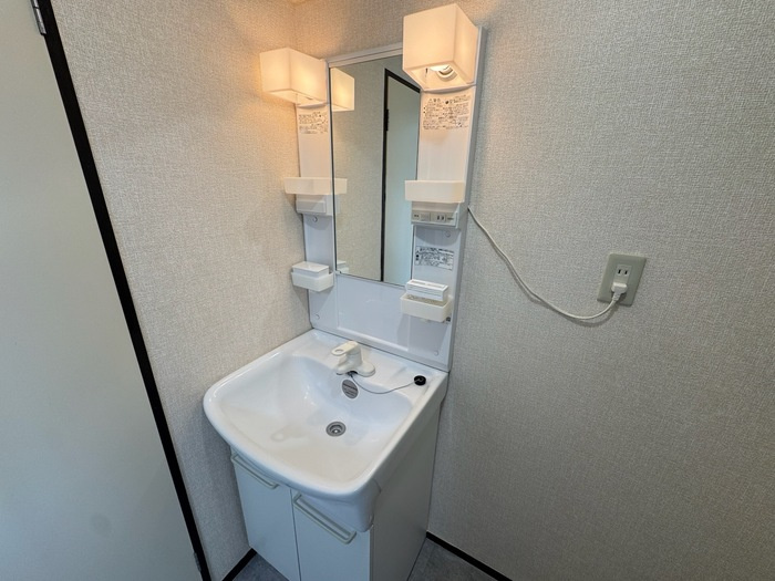 鴨下コーポラスの洗面所