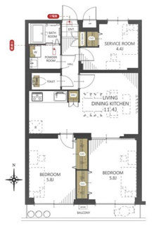 【間取り】 | ロイヤルステージ小平 | ロイヤルステージ小平