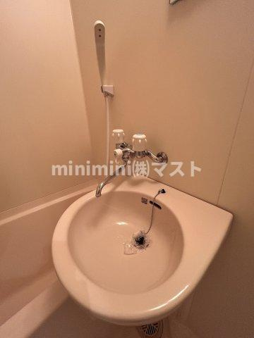 クレセール阿波座の洗面所