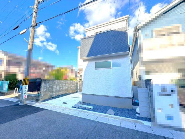 近鉄京都線「小倉」駅徒歩７分の立地に限定１区画◆即入居可能な4ＬＤＫ◆宇治市小倉町南浦1期の前面道路含む現地写真|前道含む現地