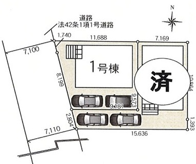 【区画図】 | 海老名市門沢橋第19 新築戸建 全2棟