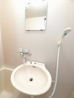 【洗面所】 | シティハイツ藤原 | 脱衣スペースもあります