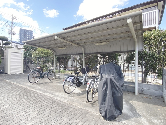 コンフォート ハナブサのその他共用部分|駐輪場！