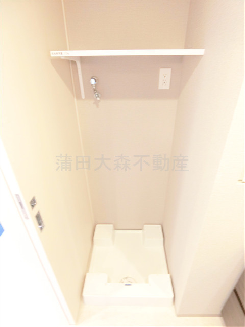 クレストコート池上の設備|室内洗濯機置場
