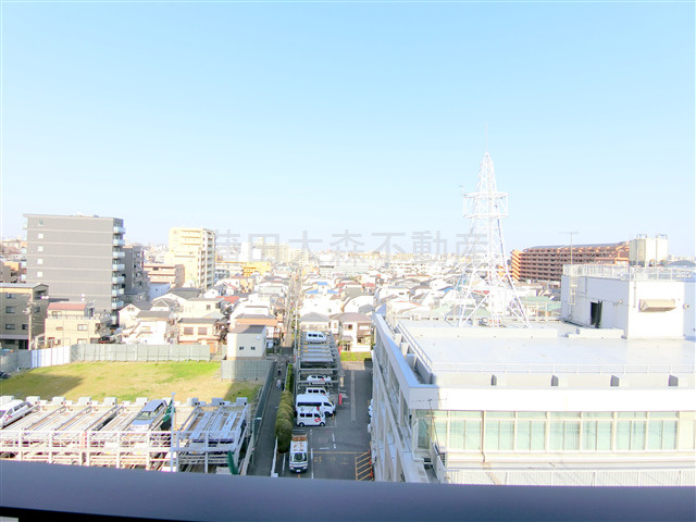 クレストコート池上の展望|展望良好