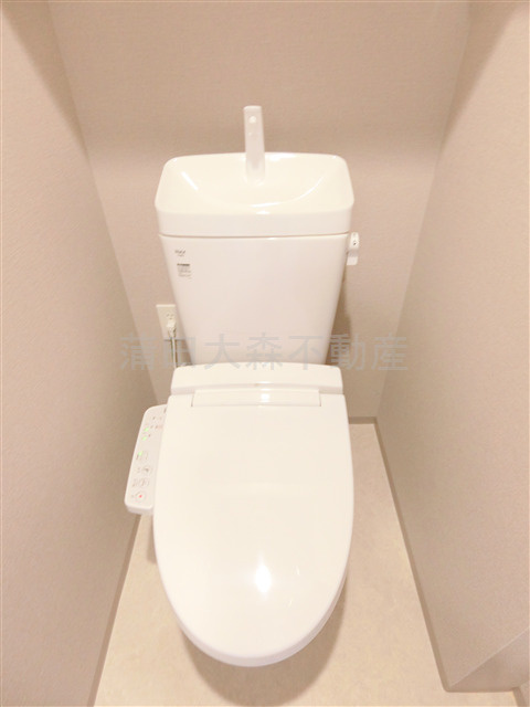 クレストコート池上のトイレ