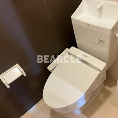 【トイレ】 | コーポ大敬Ⅲ B棟 | コンパクトで使いやすいトイレです