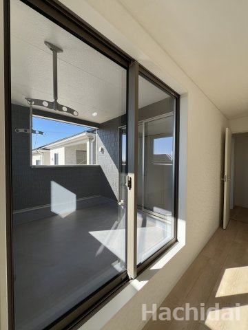 碧南市湖西町第2　新築一戸建のバルコニー