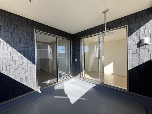 碧南市湖西町第2　新築一戸建のバルコニー