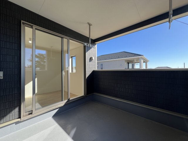 碧南市湖西町第2　新築一戸建のバルコニー