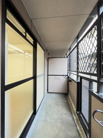 ファミールグランデサウス館のバルコニー