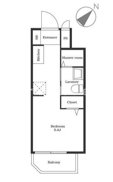 第二東田端ビルの間取り