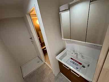 藤和平和公園ホームズの洗面所