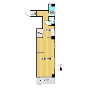 パークサイド長居の間取り