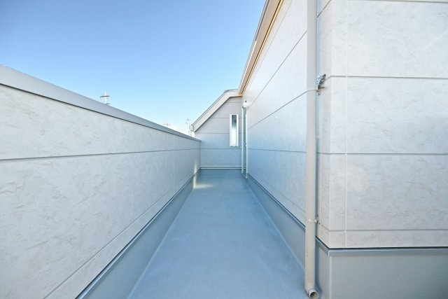 宝塚市高司1丁目新築一戸建て│3SLDK+並列駐車2台可(車種制限有)のバルコニー|3階バルコニー写真です。