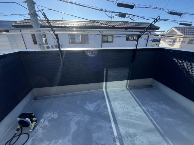 中古住宅　那加不動丘2丁目のバルコニー