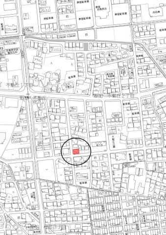 中古住宅　那加不動丘2丁目の地図