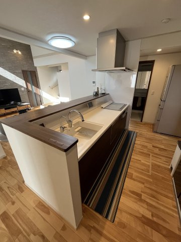 中古住宅　那加不動丘2丁目のキッチン