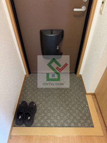 アイルリッチの玄関