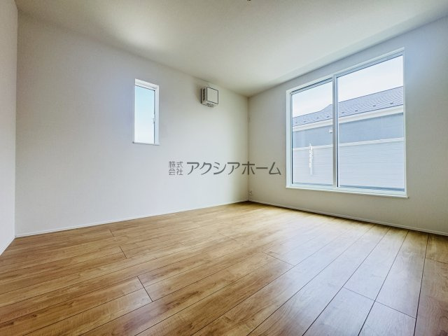 飯能市双柳・全8棟　新築一戸建　1号棟　～大容量WICあり～の寝室|洋室7.2帖