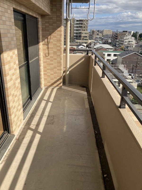 プリムヴェール戸田壱番館のバルコニー