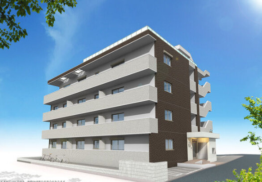 アークメゾン王子公園の外観|外観パースです