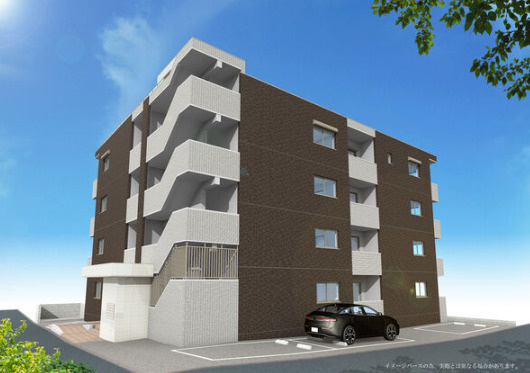 アークメゾン王子公園のその他共用部分|外観パースです