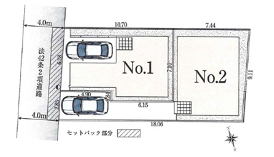 【区画図】 | 豊島区長崎5丁目 新築戸建　1号棟 　9480万円