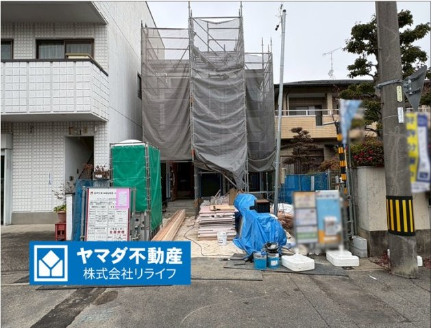 新築戸建　岐阜市羽衣町3丁目　全1区画分譲の外観|「現地（2025年11月28日）撮影」　
■外観写真　
■ヤマダ不動産　株式会社リライフ　