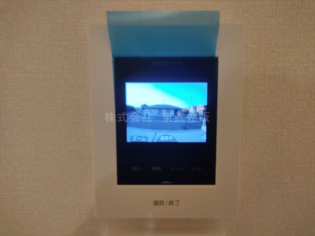 【セキュリティ】 | 鶴ヶ島市下新田第2　全4棟　2号棟 | TVモニター付インターホン