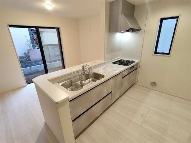 【キッチン】 | 鶴ヶ島市下新田第2　全4棟　2号棟 | 使いやすいキッチンです