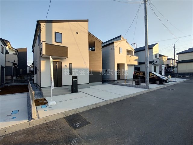 【駐車場】 | 鶴ヶ島市下新田第2　全4棟　2号棟 | カースペース2台可能です