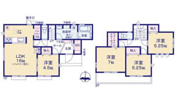 新築分譲　東長戸　E