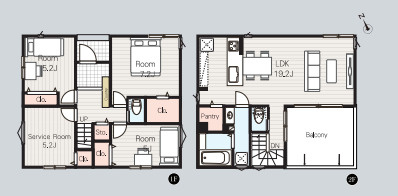 さいたま市北区日進町3408①　新築一戸建て　01