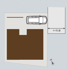 さいたま市北区日進町3408①　新築一戸建て　01の区画図|１号棟
