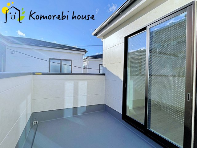 さいたま市西区三橋　23期　新築一戸建て　グレース　02のバルコニー|2026年1月8日撮影