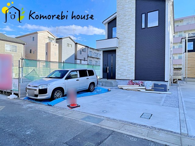 さいたま市西区三橋　23期　新築一戸建て　グレース　02の駐車場|2026年1月8日撮影