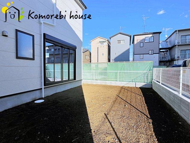 さいたま市西区三橋　23期　新築一戸建て　グレース　02の庭|2026年1月8日撮影