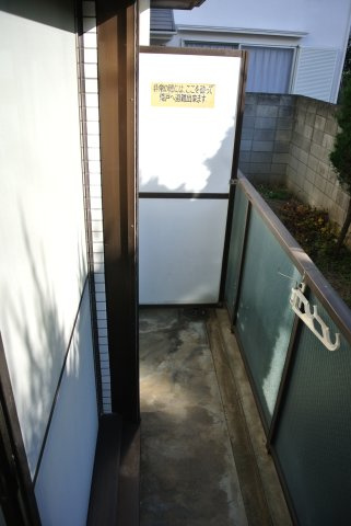 サンレジデンス武蔵野のバルコニー