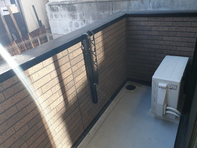 サンエリハＡのバルコニー