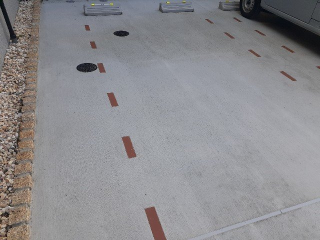 サンエリハＡの駐車場