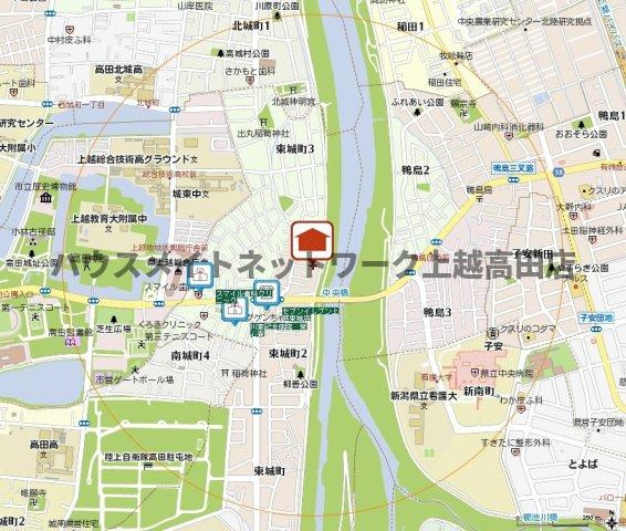 クローバーの地図|位置図