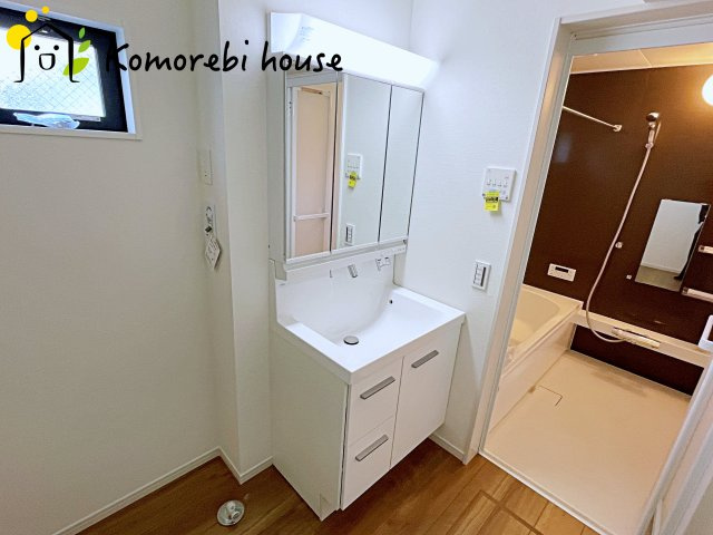 さいたま市西区三橋　23期　新築一戸建て　グレース　03の独立洗面台|1月9日撮影