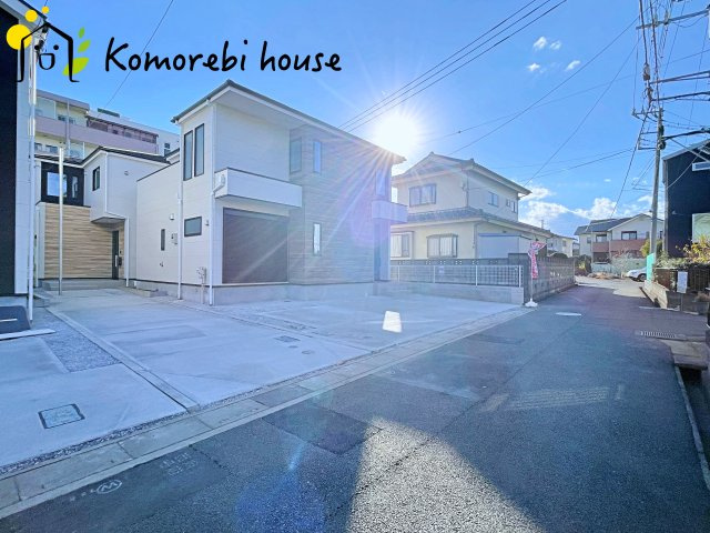 さいたま市西区三橋　23期　新築一戸建て　グレース　03の前面道路含む現地写真|1月9日撮影