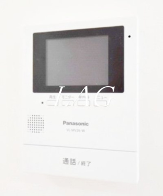 【セキュリティ】 | マ・メゾン大宮 | モニター付きインターフォンです。（同仕様です。）