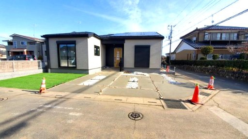 　深谷市上野台2期（平屋建て）　の外観