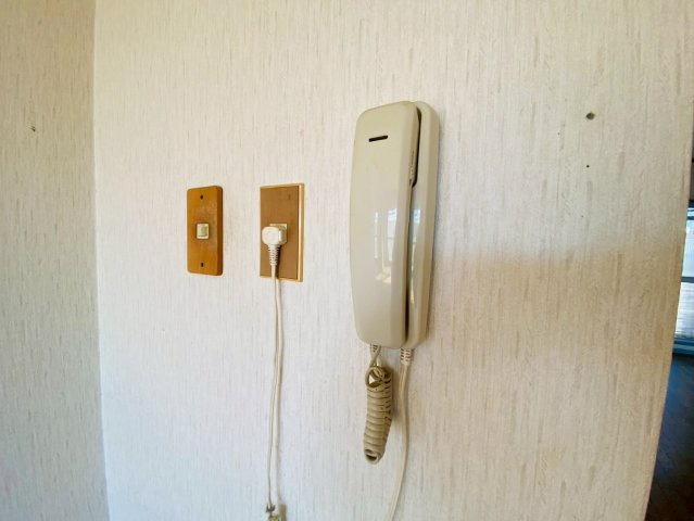 中古マンション　サニーパークハイツ成田　２号棟の防犯設備