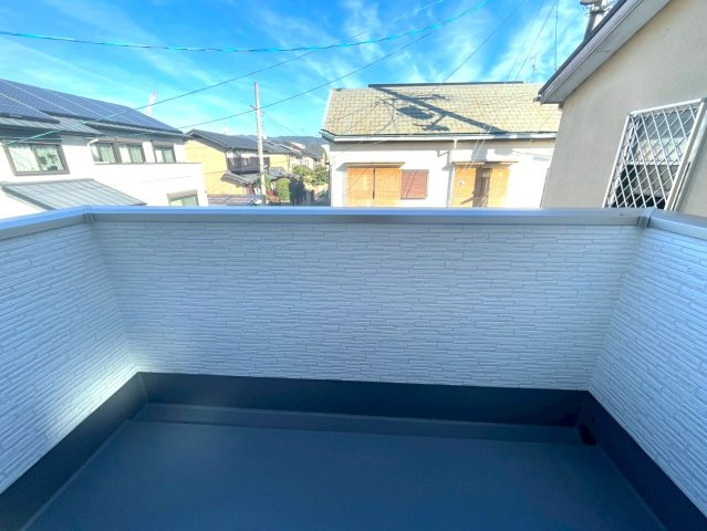 完成物件につき即入居可能●リビング２０帖の４ＬＤＫ●駐車２台ＯＫ●伏見区桃山与五郎町３期のバルコニー|バルコニー